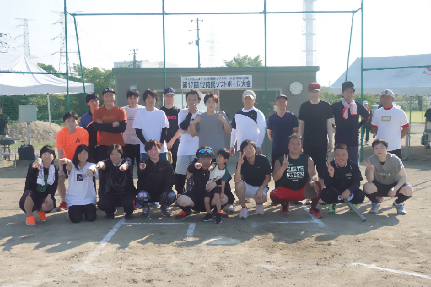 「12时间软式棒球大会」（福岛县相马市）参加