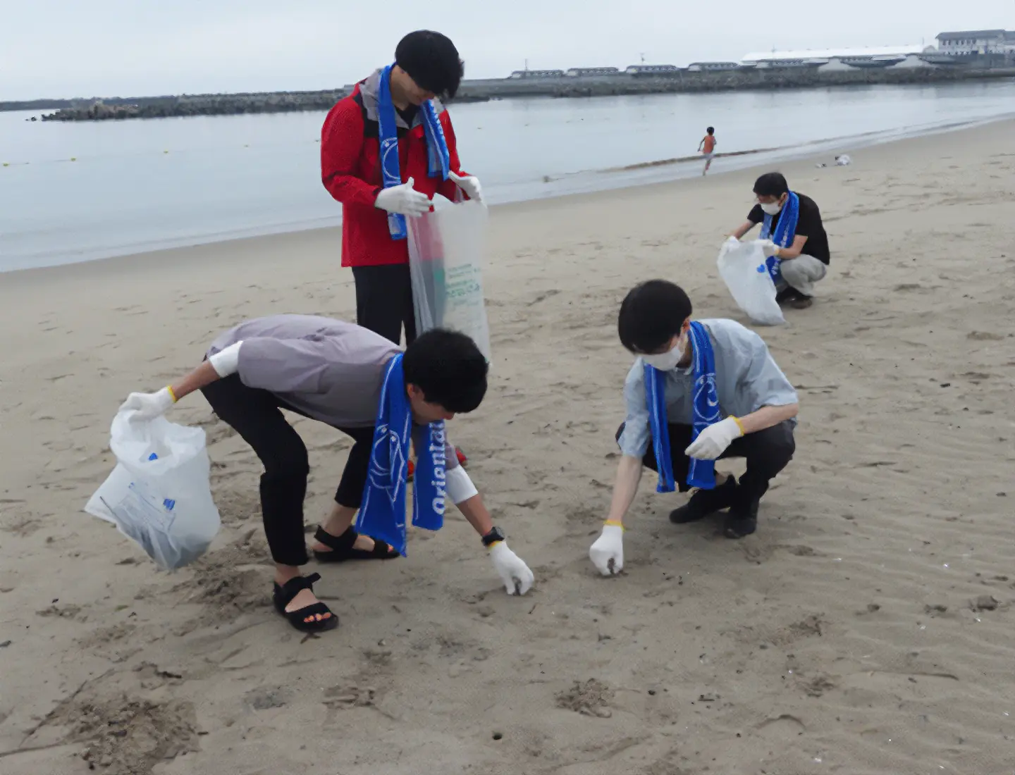 「清洁作战」（福岛县相马市）的参加