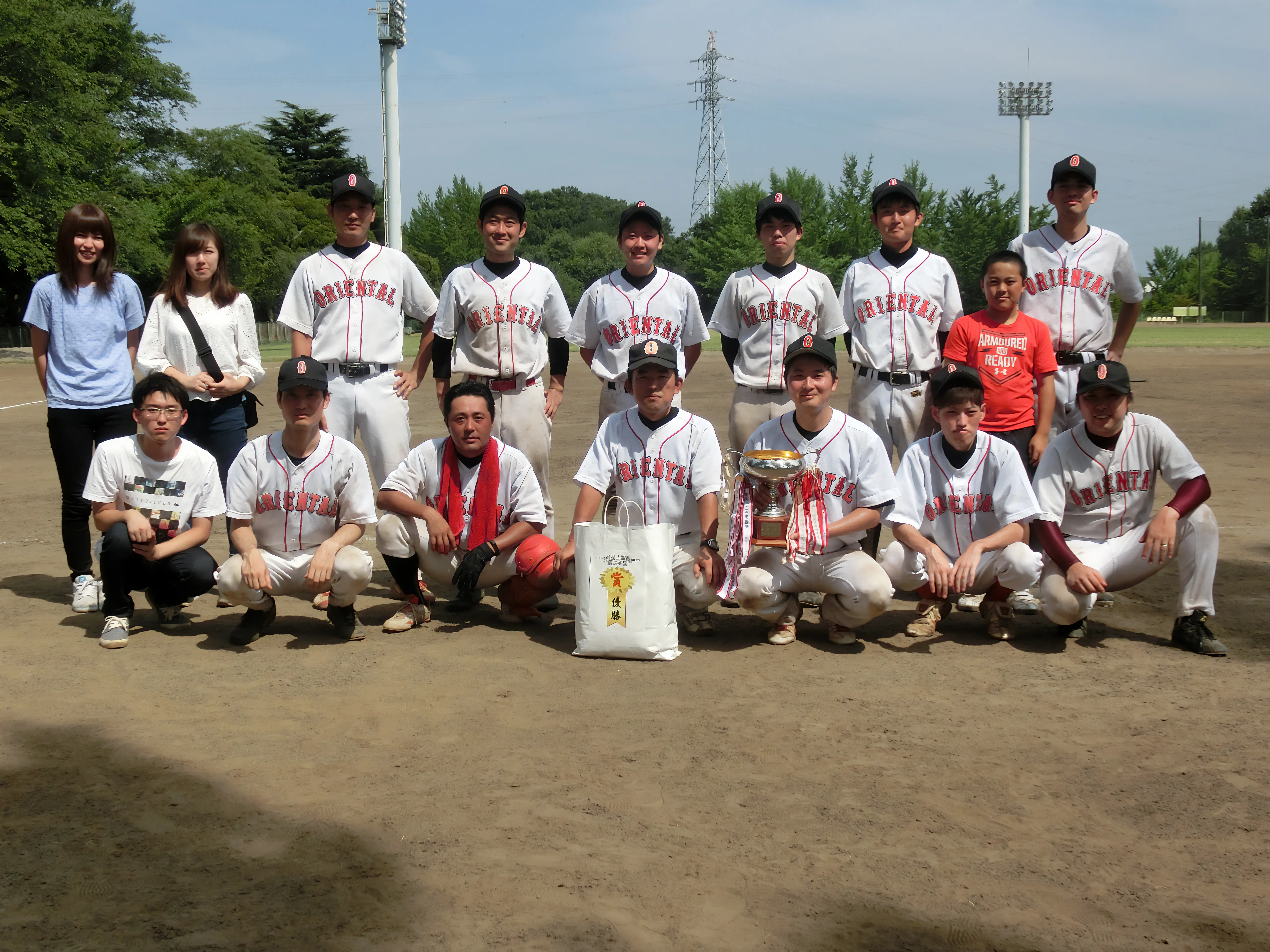「神立地区工业协议会软式棒球大会」（茨城县土浦市）参加