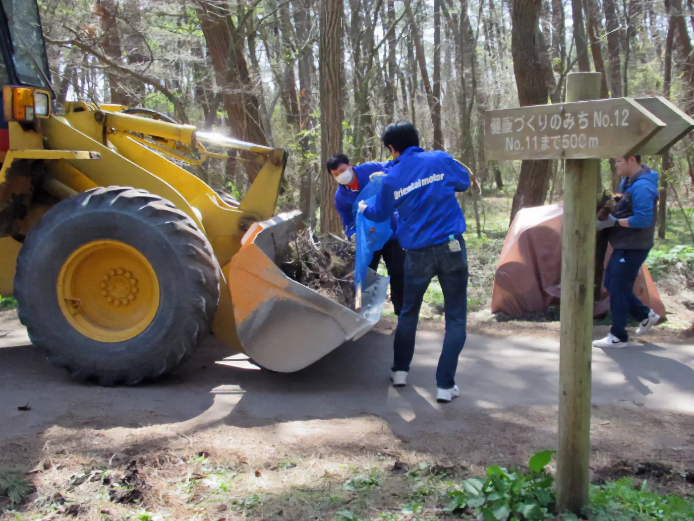 「风之松原守护市民志愿者活动」（秋田县能代市）的参加