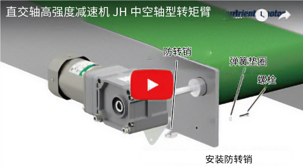 使用转矩臂进行安装的方法