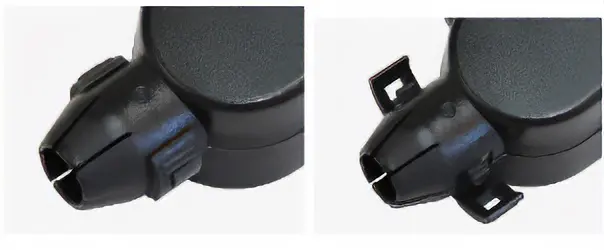 带锁机构，防止不必要的开启