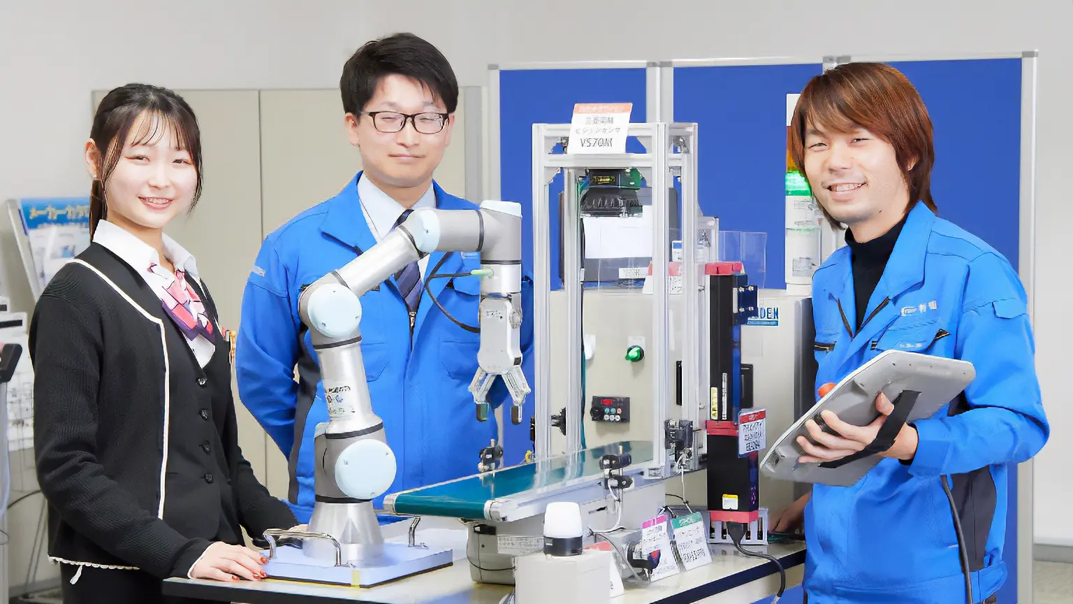 自动化响应电动夹爪　～工业机器人最新动态～　形象